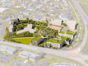 Clermont-Ferrand - Aerial map view