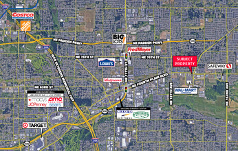 14605 NE Fourth Plain Blvd, Vancouver, WA - aerial  map view