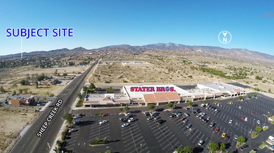 17 Sunnyslope Rd, Phelan, CA - aerial  map view