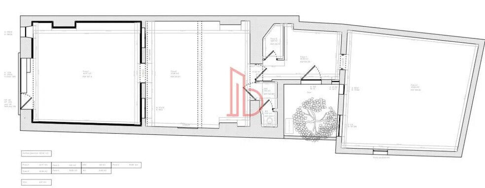 Office in Bordeaux to rent - Floor Plan - Image 2 of 2