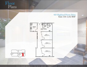 925 Highland Pointe Dr, Roseville, CA to rent Floor Plan- Image 1 of 1