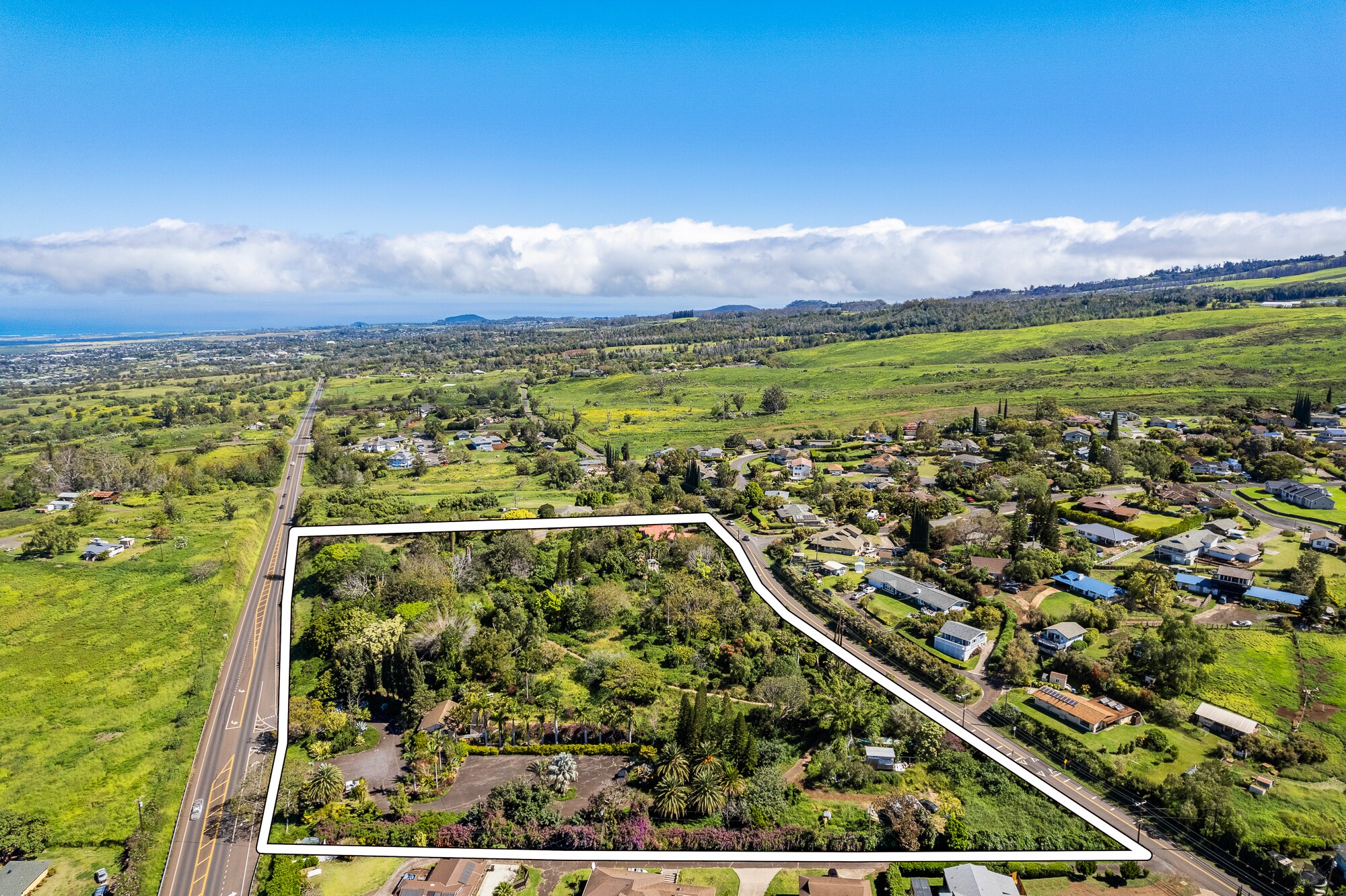 2505 Kula Hwy, Kula, HI for sale Aerial- Image 1 of 1
