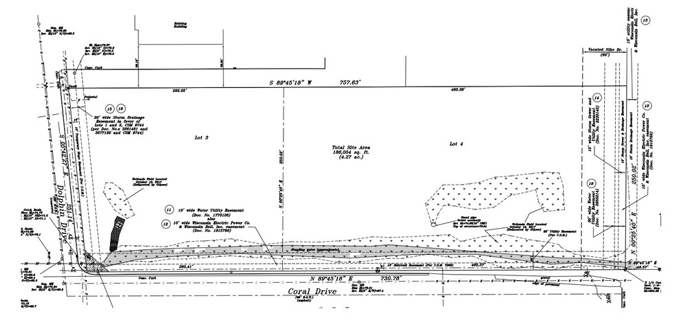 Dolphin Dr, Waukesha, WI for sale - Plat Map - Image 3 of 3