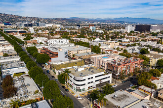 864 S Robertson Blvd, Los Angeles, CA - aerial  map view