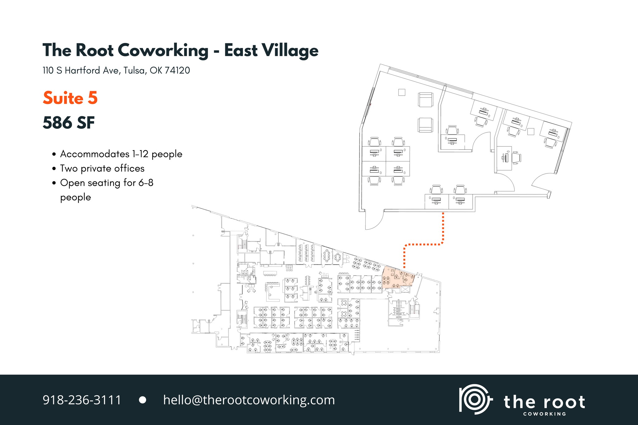 110 S Hartford Ave, Tulsa, OK for rent Site Plan- Image 1 of 6