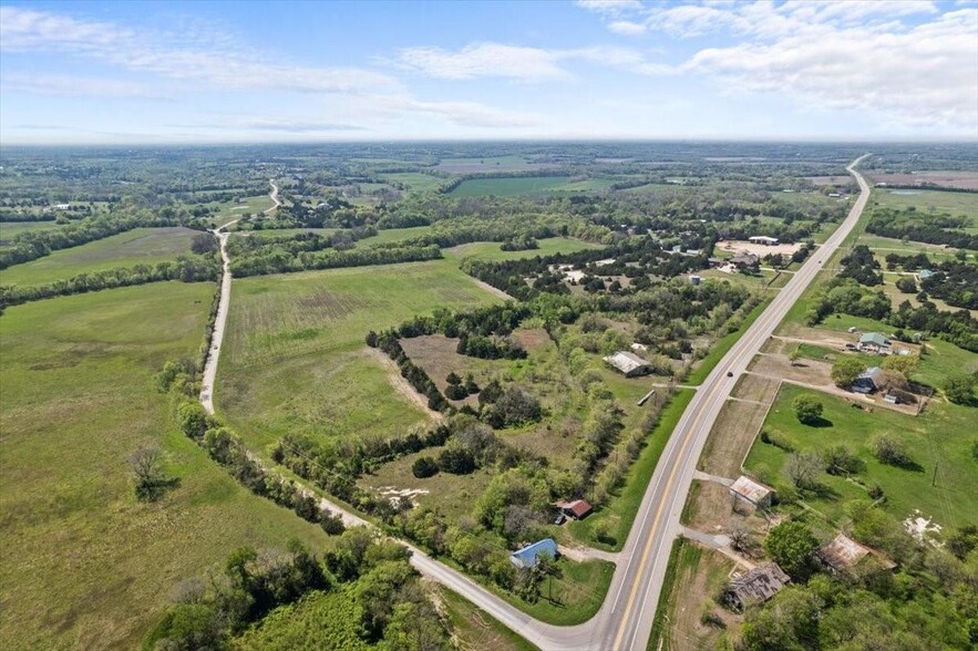 TBD 11 +/- acres Highway 121 Tract 2, Randolph, TX for sale - Aerial - Image 1 of 7