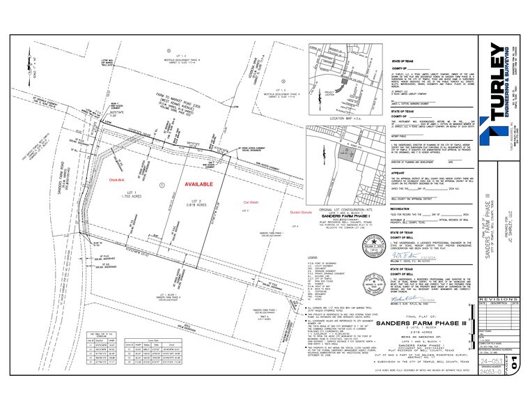 7511 Adams Ave, Temple, TX for rent - Site Plan - Image 3 of 3