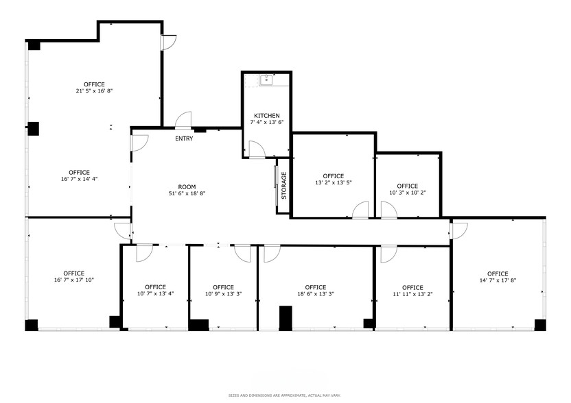 270 North Ave, New Rochelle, NY for rent - Floor Plan - Image 3 of 14