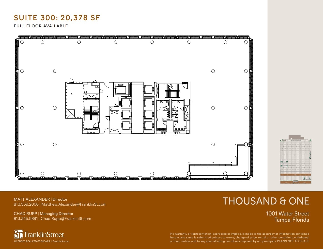 1001 Water St, Tampa, FL to rent Floor Plan- Image 1 of 1