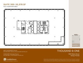 1001 Water St, Tampa, FL to rent Floor Plan- Image 1 of 1