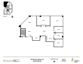 6009 Belt Line Rd, Dallas, TX for rent Floor Plan- Image 1 of 9