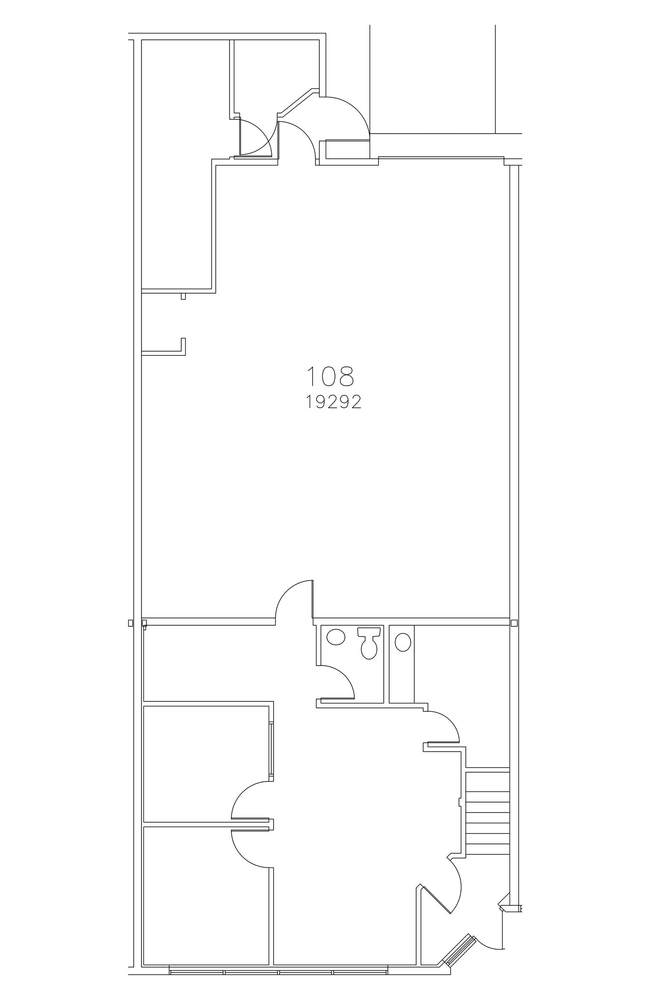 19292 60th Ave, Surrey, BC to rent Site Plan- Image 1 of 2