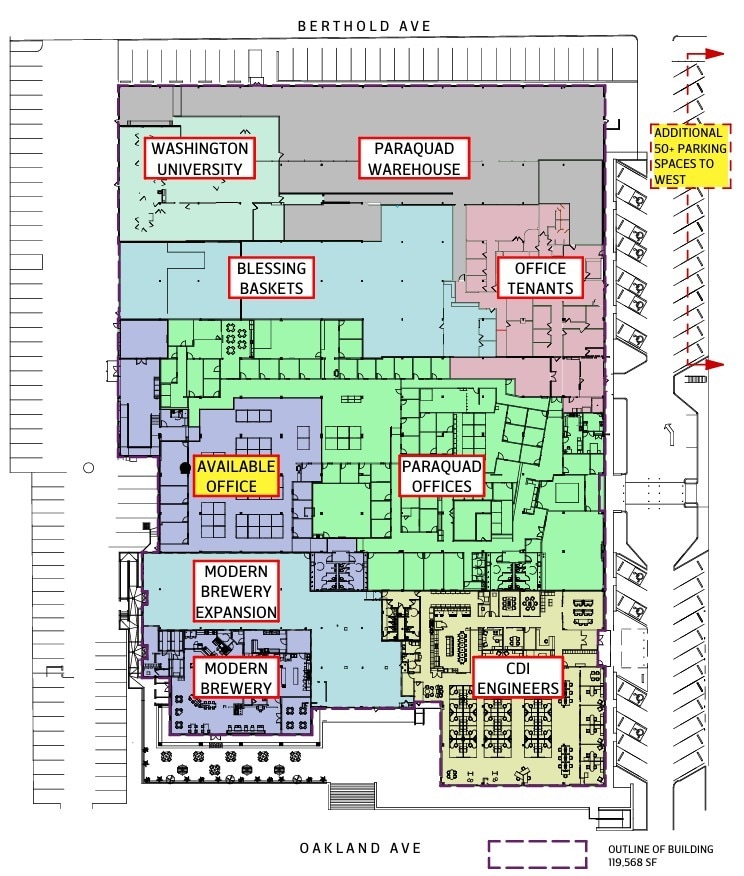 5200-5240 Oakland Ave, Saint Louis, MO to rent Floor Plan- Image 1 of 1