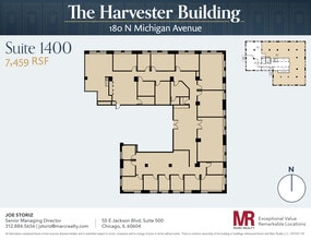 180 N Michigan Ave, Chicago, IL to rent Floor Plan- Image 1 of 14