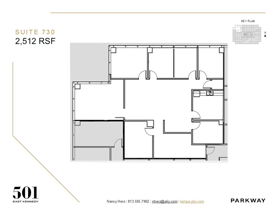 501 E Kennedy Blvd, Tampa, FL to rent Floor Plan- Image 1 of 1