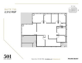 501 E Kennedy Blvd, Tampa, FL to rent Floor Plan- Image 1 of 1