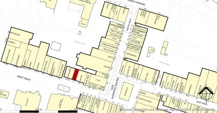 1-21 West Walk, Yate to rent Site Plan- Image 2 of 2
