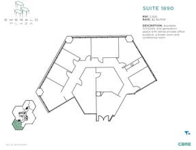 402 W Broadway, San Diego, CA for rent Floor Plan- Image 1 of 1