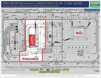 More details for 221 Main St, Harleysville, PA - Land for Rent