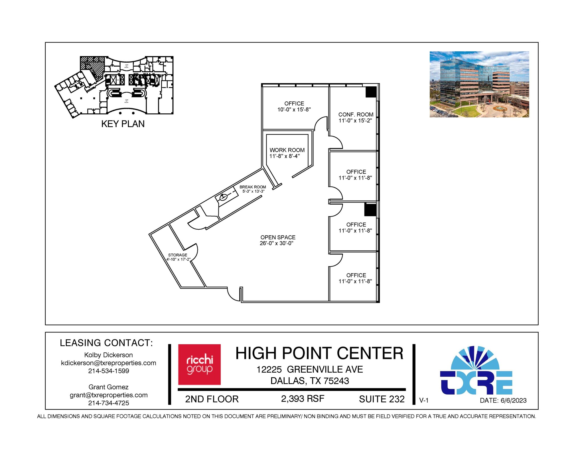 12225 Greenville Ave, Dallas, TX for rent Floor Plan- Image 1 of 1