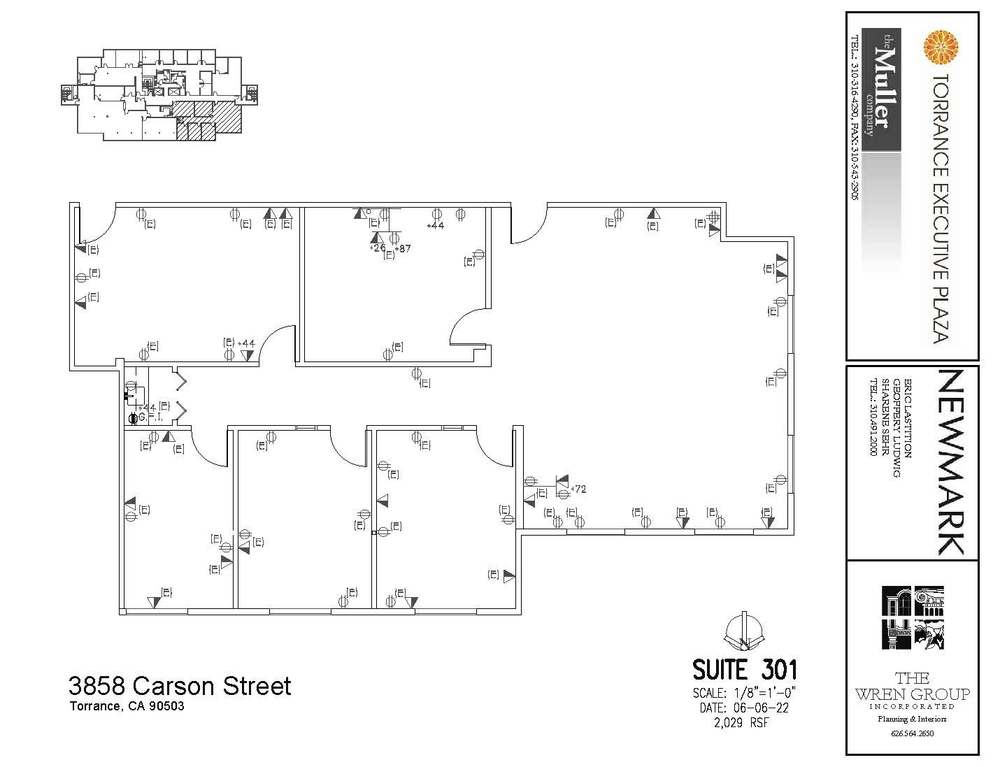 3848 W Carson St, Torrance, CA for rent Floor Plan- Image 1 of 1