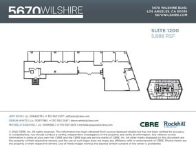 5670 Wilshire Blvd, Los Angeles, CA to rent Floor Plan- Image 1 of 1