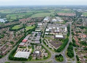 Morgan Way, Norwich, NFK - Aerial map view
