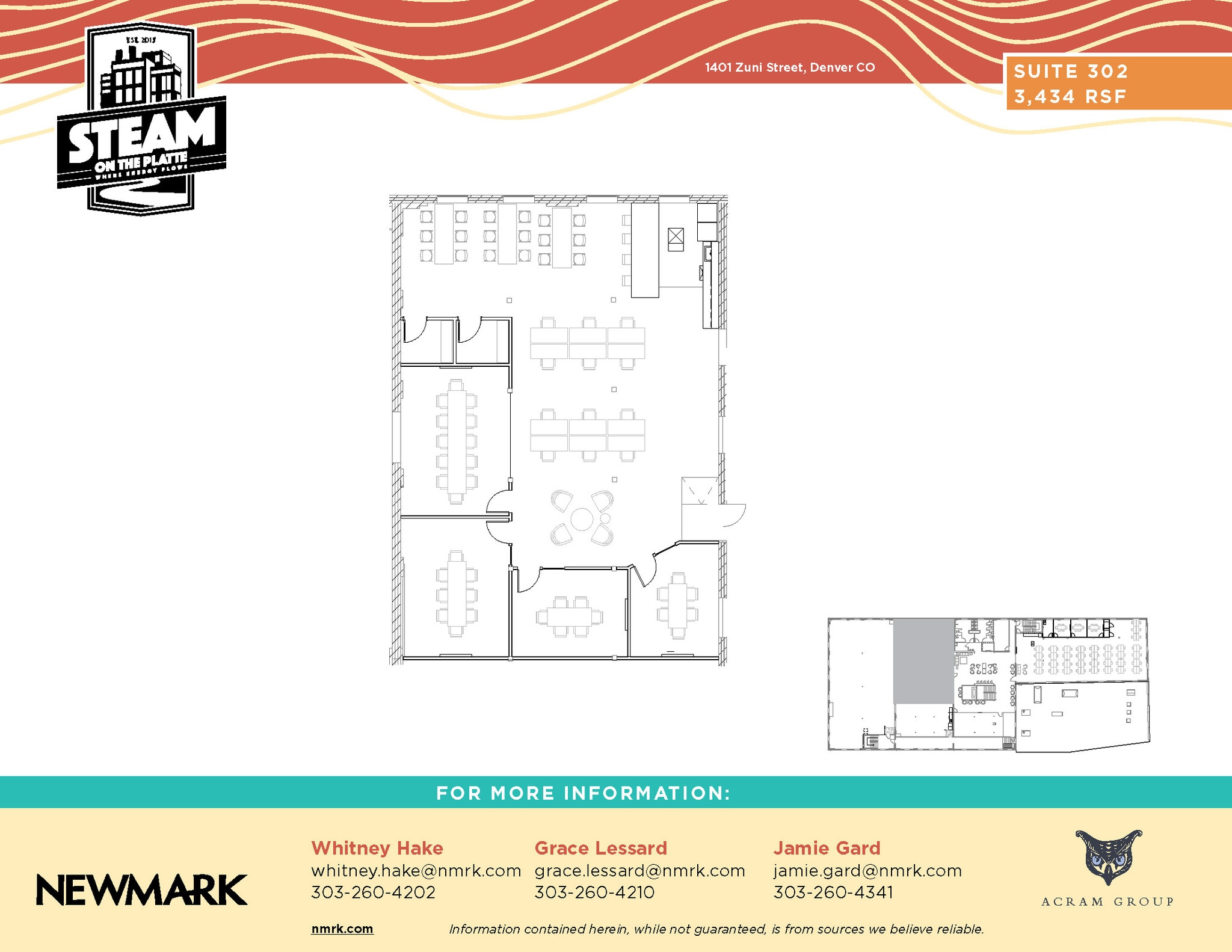 1401 Zuni St, Denver, CO to rent Floor Plan- Image 1 of 7