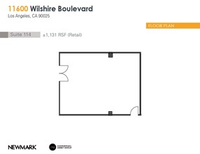 11600 Wilshire Blvd, Los Angeles, CA for rent Floor Plan- Image 1 of 3