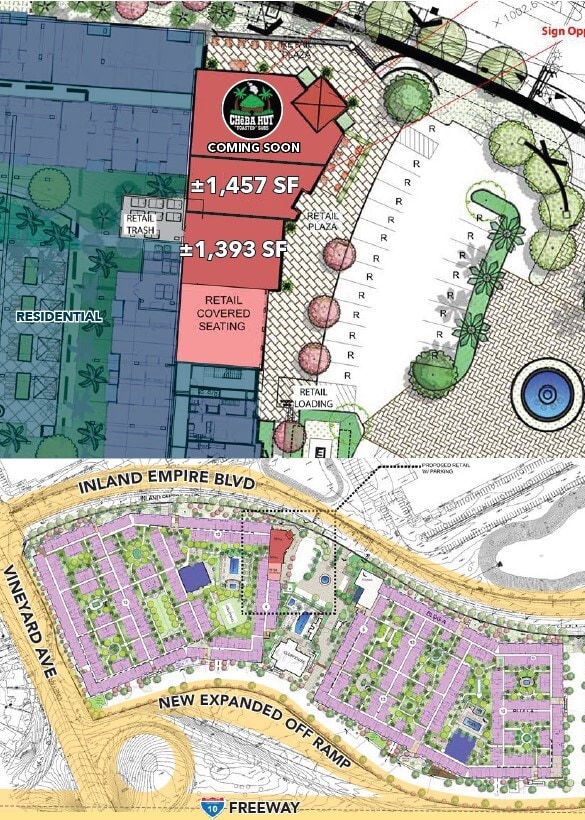 Vineyard at Ontario, Ontario, CA to rent Site Plan- Image 1 of 1