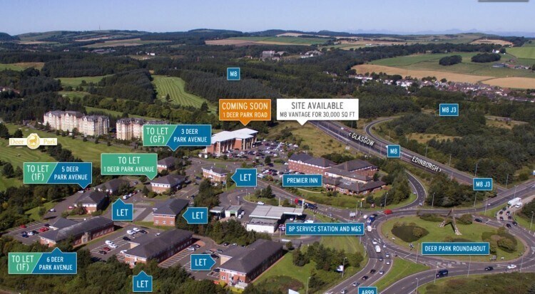 2 Deer Park Rd, Livingston to rent - Building Photo - Image 2 of 2