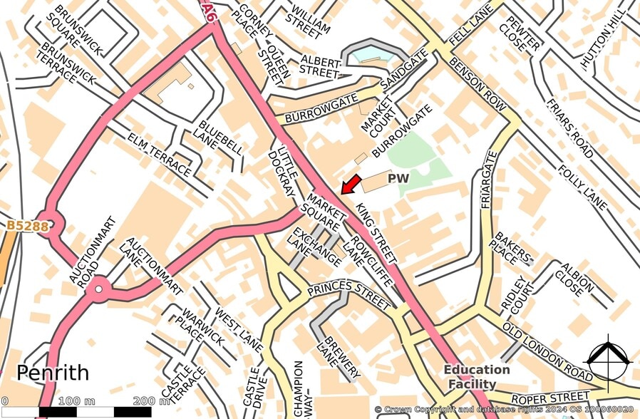 2-3 Market Sq, Penrith to rent - Building Photo - Image 1 of 1