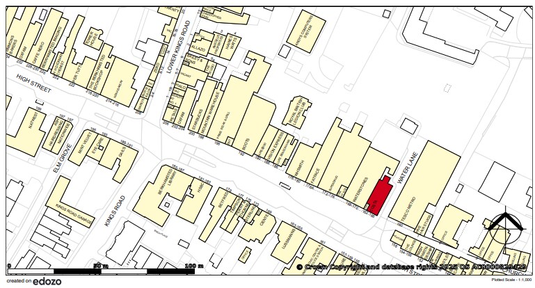 184 High St, Berkhamsted to rent - Plat Map - Image 3 of 3