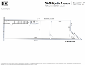 58-08 Myrtle Ave, Flushing, NY for rent Floor Plan- Image 2 of 2