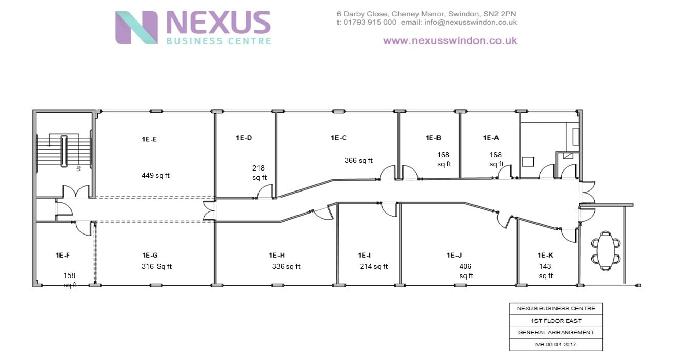6 Darby Clos, Swindon to rent Floor Plan- Image 1 of 4