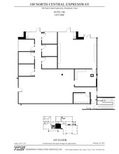 100 N Central Expy, Richardson, TX for rent Site Plan- Image 1 of 1