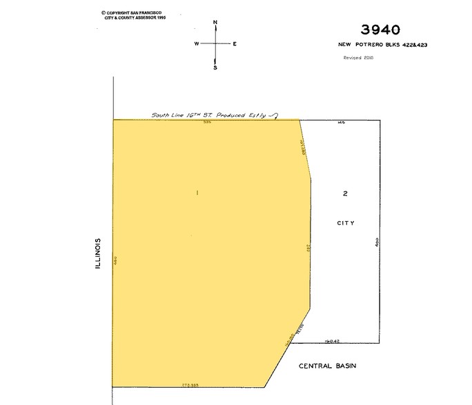 499 Illinois St, San Francisco, CA for rent - Plat Map - Image 2 of 2