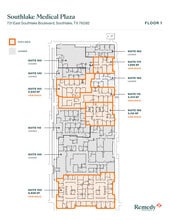 731 E Southlake Blvd, Southlake, TX to rent Floor Plan- Image 1 of 2