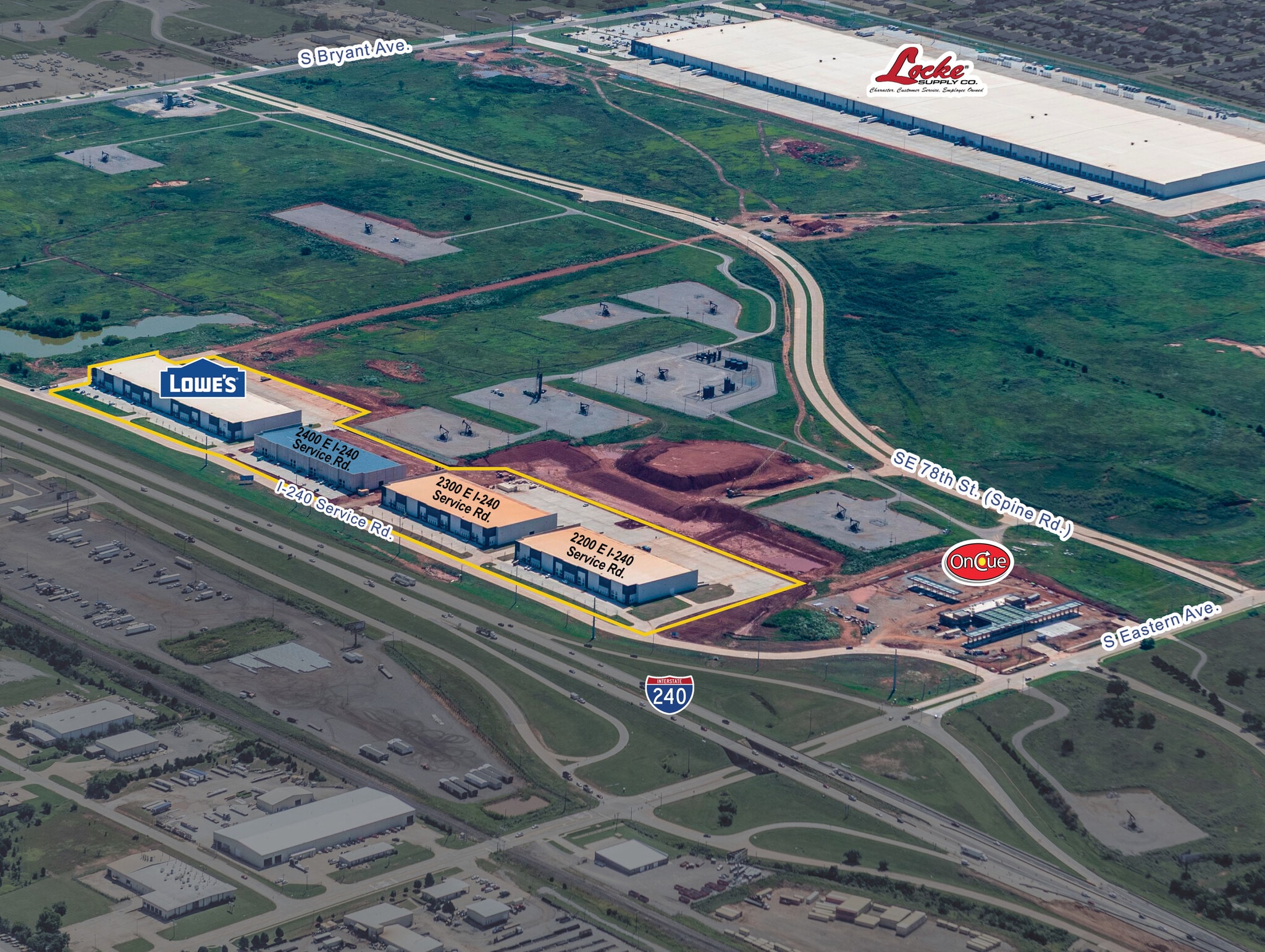 2200 E I-240 Service Rd, Oklahoma City, OK to rent Aerial- Image 1 of 7