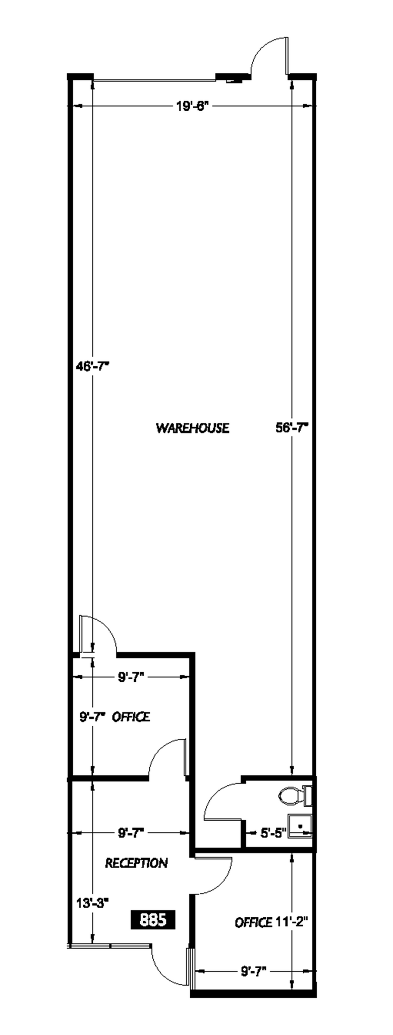 679-699 Strander Blvd, Tukwila, WA to rent Floor Plan- Image 1 of 1