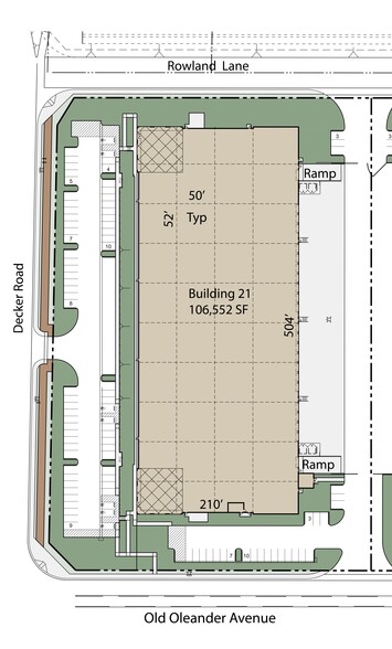 22650 Old Oleander Rd, Perris, CA for rent - Site Plan - Image 2 of 2