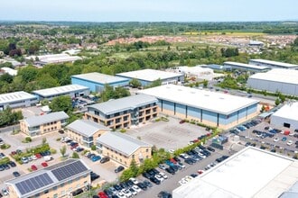 Grimbald Crag Clos, Knaresborough, NYK - Aerial map view