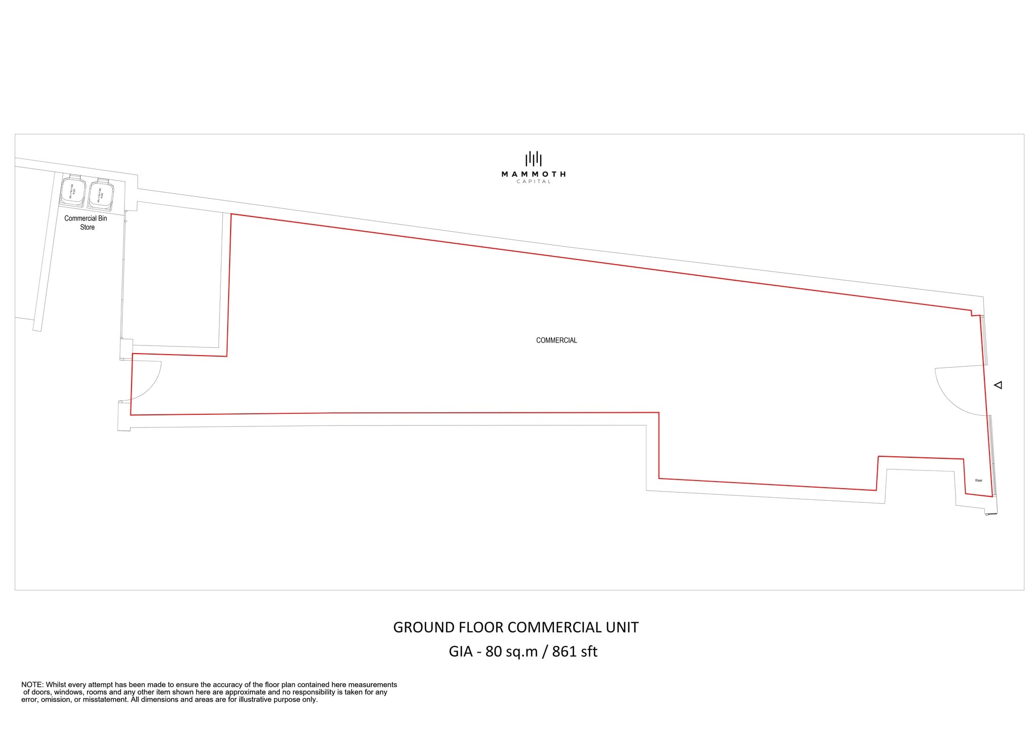 186 High Road, London to rent Site Plan- Image 1 of 2