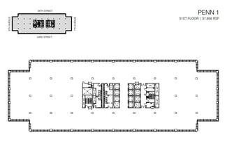 PENN 1, New York, NY for rent Floor Plan- Image 1 of 1