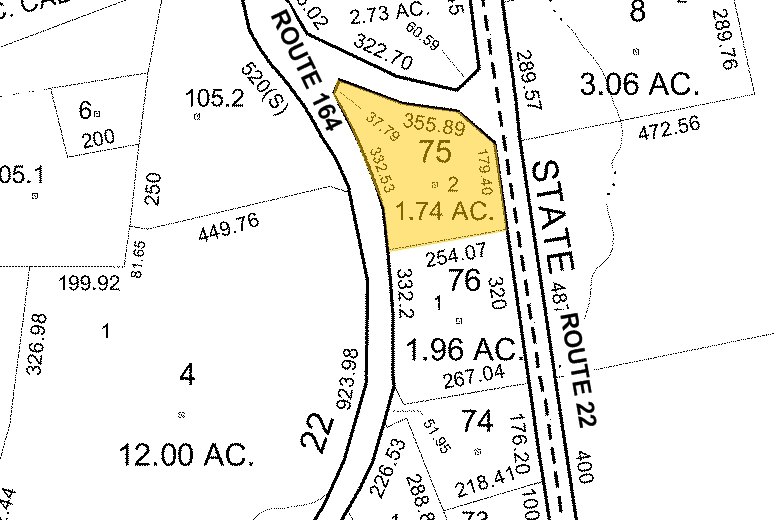 4251 Old Route 22, Brewster, NY for sale - Plat Map - Image 2 of 10