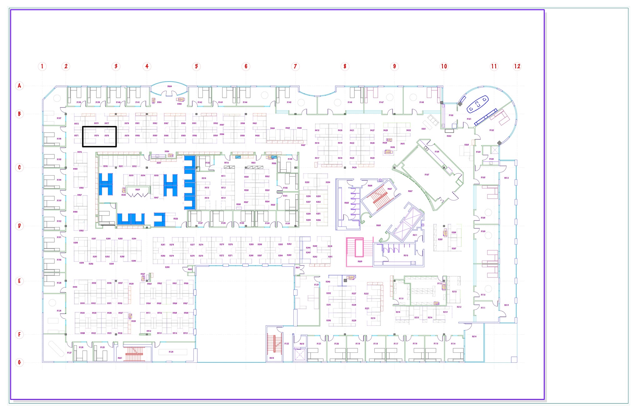 115 N 1st St, Burbank, CA for rent Site Plan- Image 1 of 2