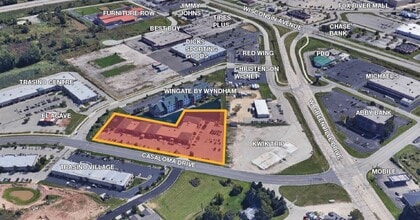 1600-1688 N Casaloma Dr, Grand Chute, WI - AERIAL  map view - Image1