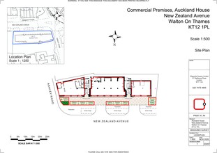 New Zealand Ave, Walton On Thames for rent Site Plan- Image 1 of 1