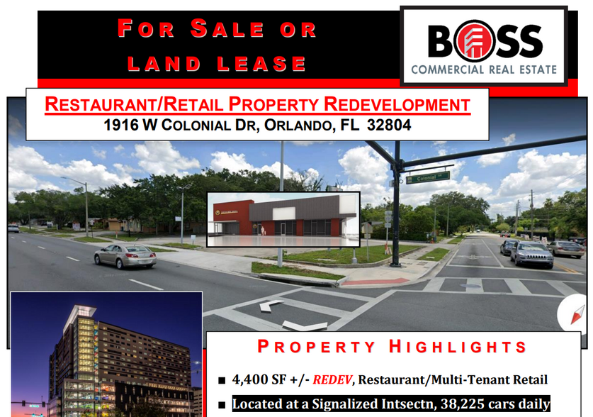 1916 W Colonial Dr, Orlando, FL for sale - Building Photo - Image 1 of 1