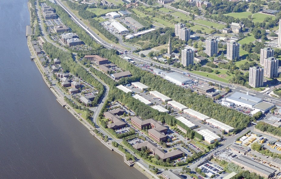 Albany Ct, Newcastle Upon Tyne for sale - Aerial - Image 3 of 6